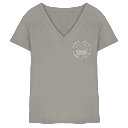 Flipsii_ Logo - Ladies V-Neck Shirt
