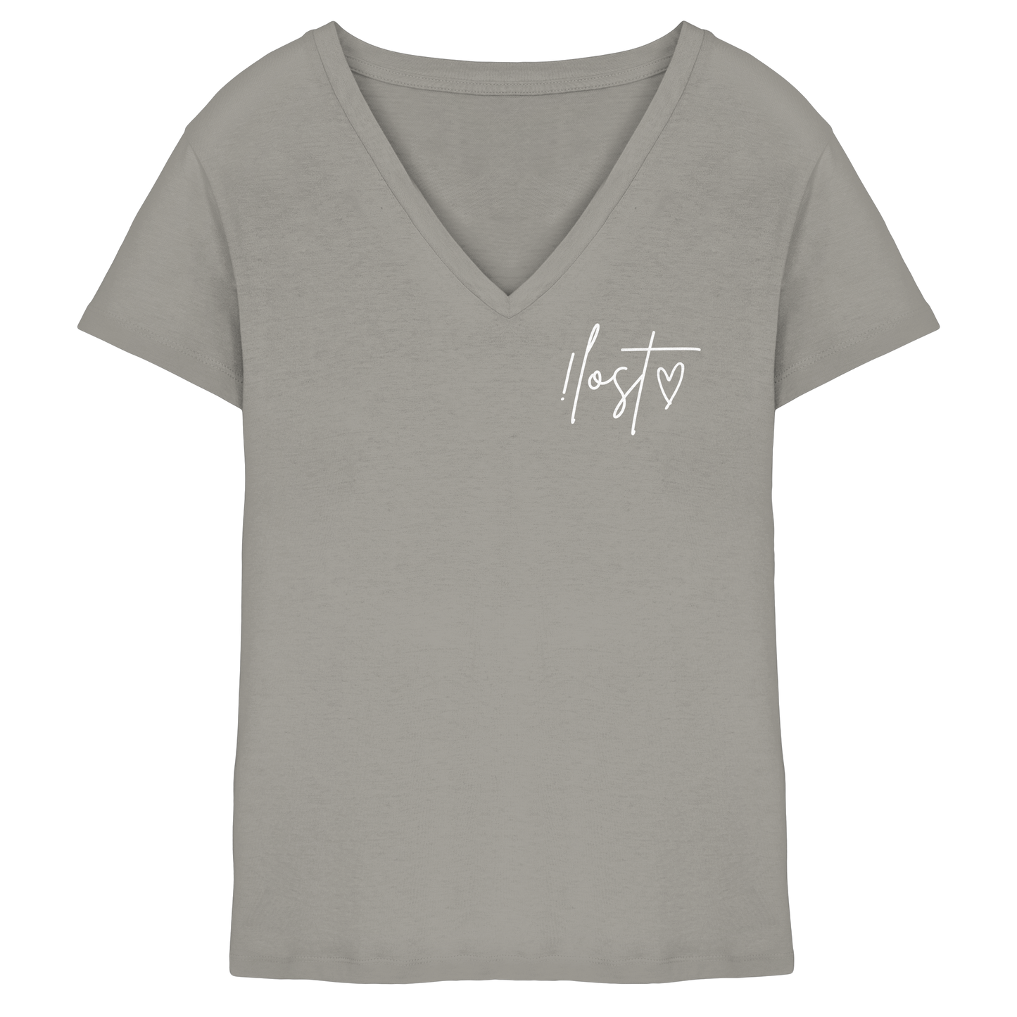 Steffinesse Lost - Ladies V-Neck Shirt