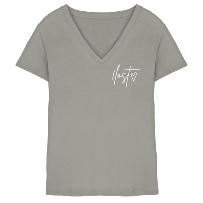 Steffinesse Lost - Ladies V-Neck Shirt