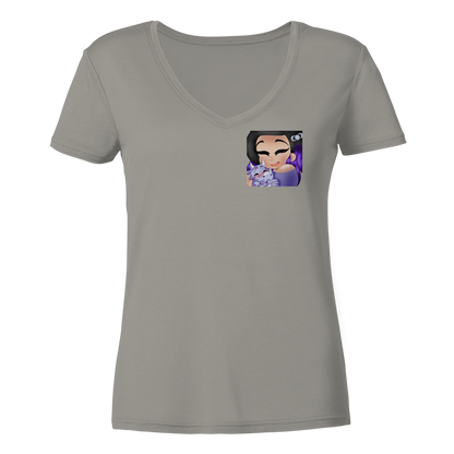 x_Kookie_Moon_x Hug - Ladies V-Neck Shirt