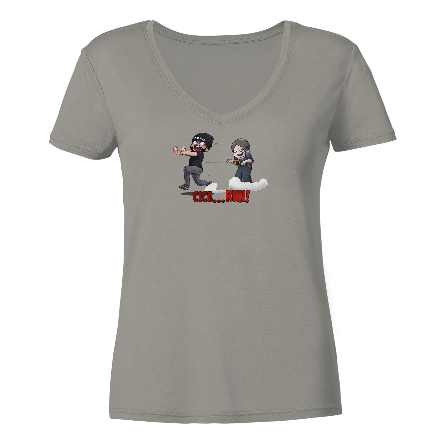 TheCiceroshows Cicero Run - Ladies V-Neck Shirt