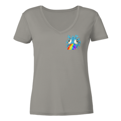 Lord__Frosty Puke - Ladies V-Neck Shirt