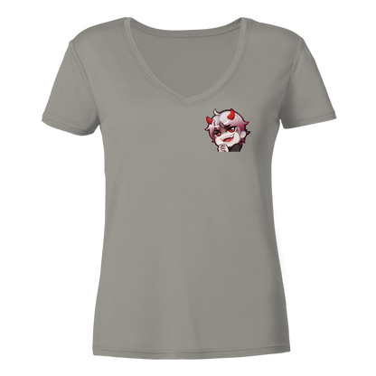 zRay_4 Evil - Ladies V-Neck Shirt