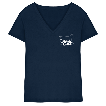 TuulatheCat Tuulogo - Ladies V-Neck Shirt