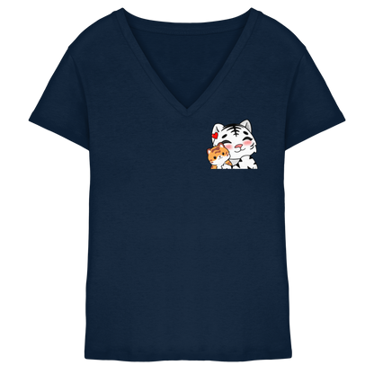 MaxxelVerse Hug - Ladies V-Neck Shirt