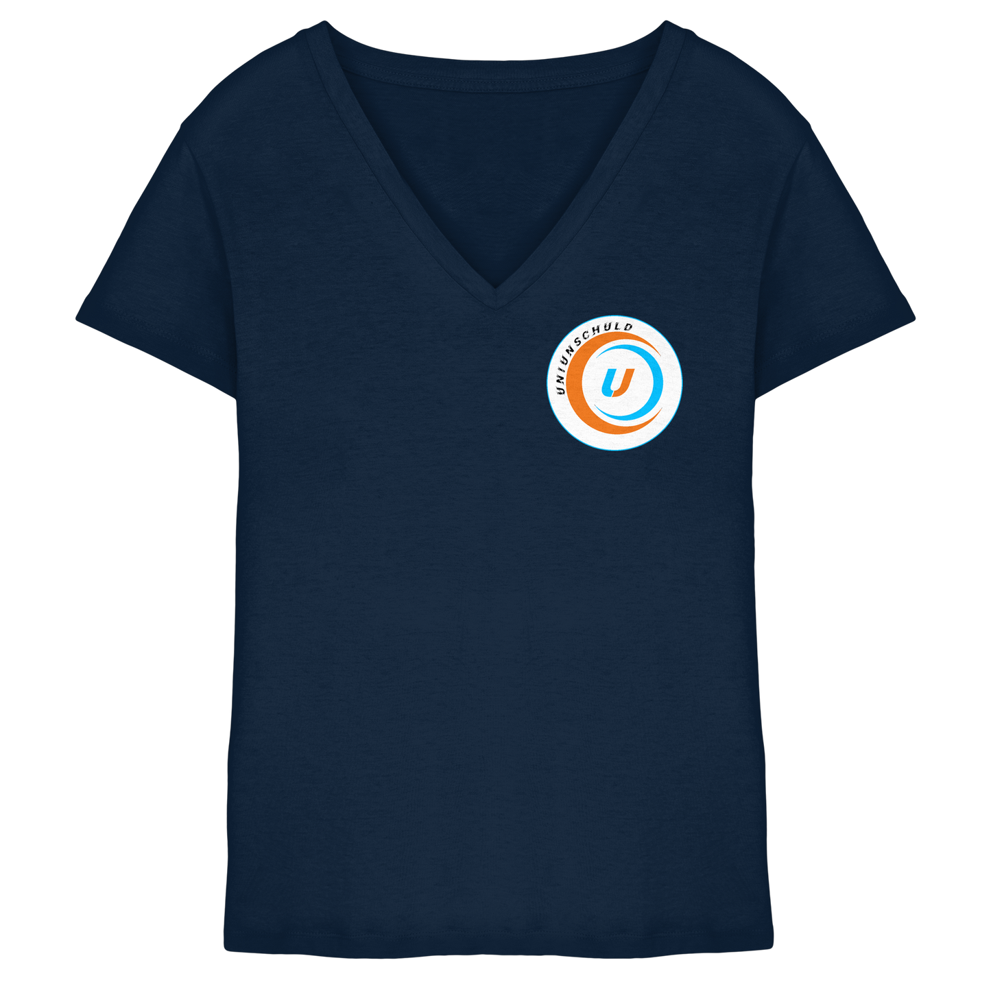 UniUnschuld Logo - Ladies V-Neck Shirt