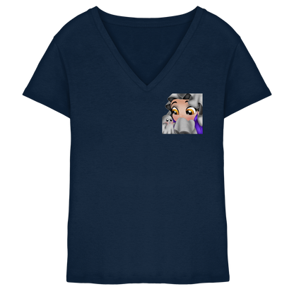 x_Kookie_Moon_x Buh - Ladies V-Neck Shirt