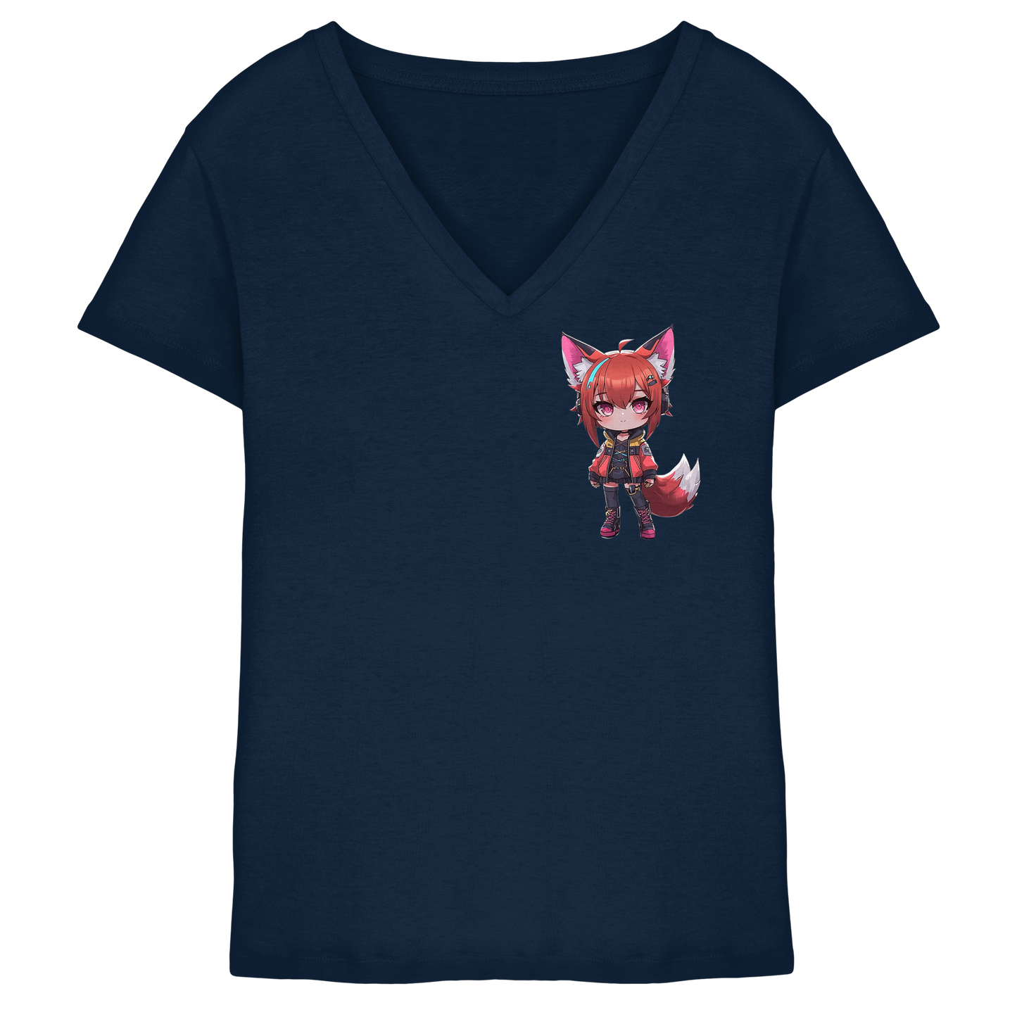 Mynymee Pose - Ladies V-Neck Shirt