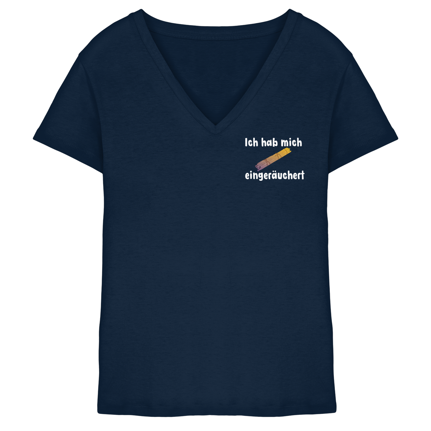 TuulatheCat Eingeräuchert - Ladies V-Neck Shirt