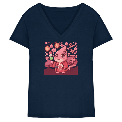 xMissSharkyx Festival - Ladies V-Neck Shirt