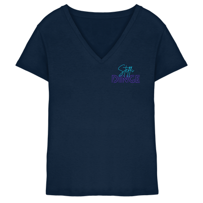 Steffinesse Dinge - Ladies V-Neck Shirt