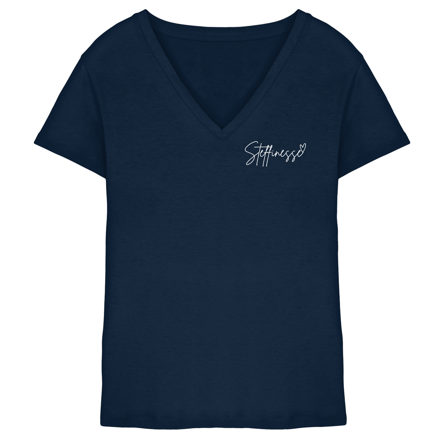 Steffinesse Logo - Ladies V-Neck Shirt