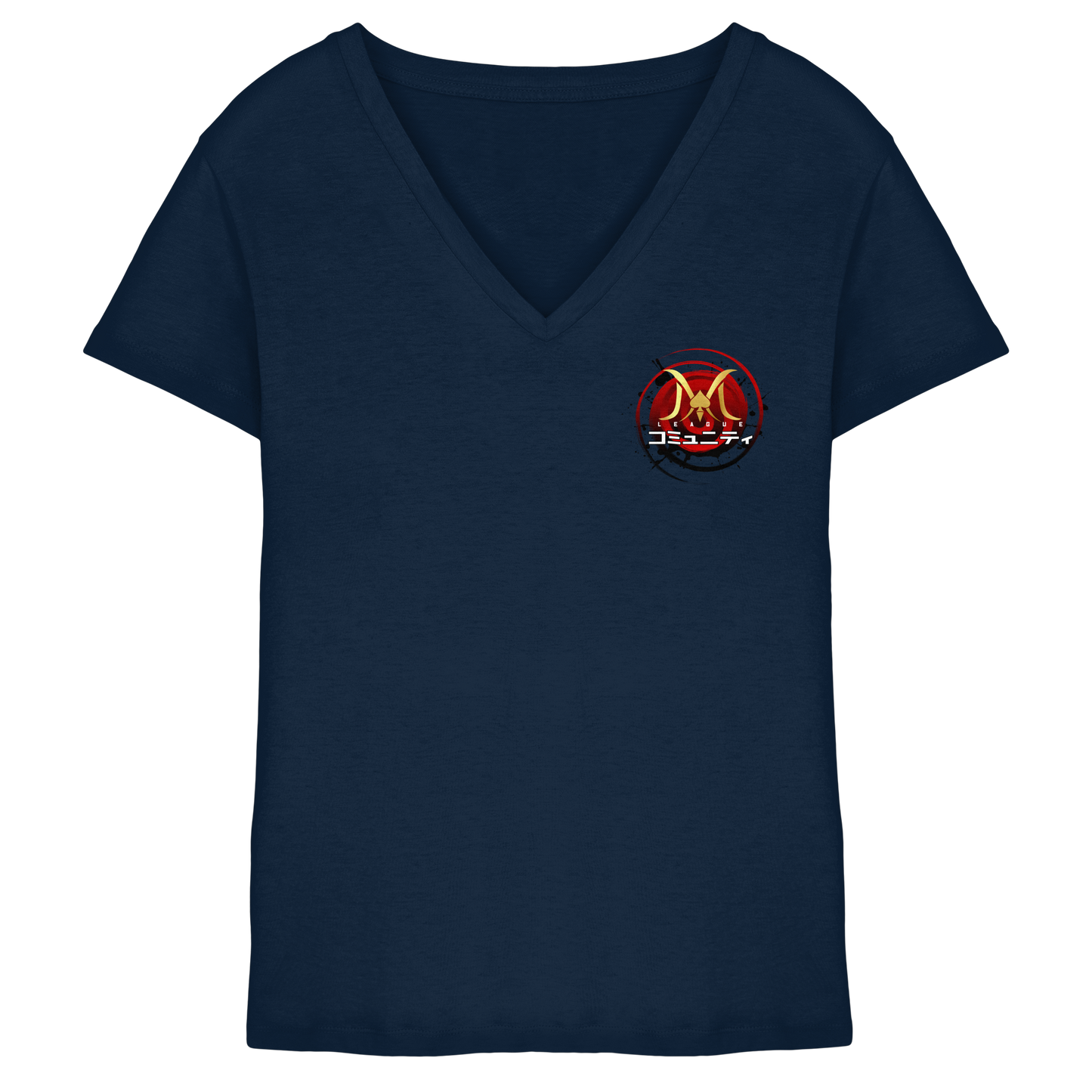 Majin Dhalucard League Logo  - Ladies V-Neck Shirt