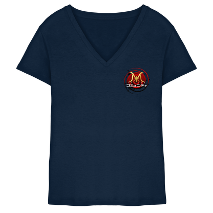 Majin Dhalucard League Logo  - Ladies V-Neck Shirt