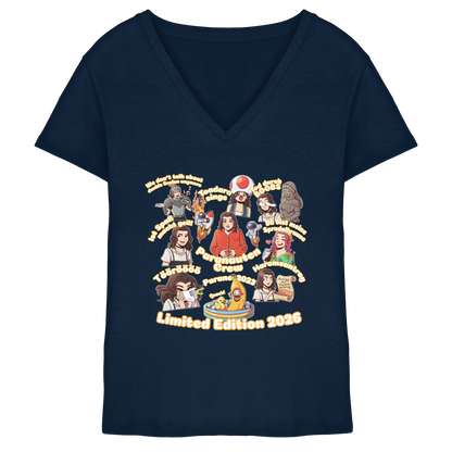 kairPARAvell MOMENTS - Ladies V-Neck Shirt (Frontprint)