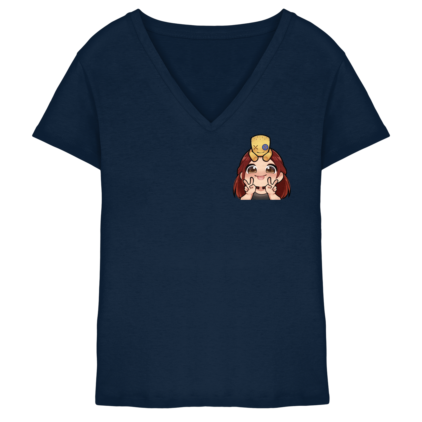 KoRngirL81 Peace - Ladies V-Neck Shirt
