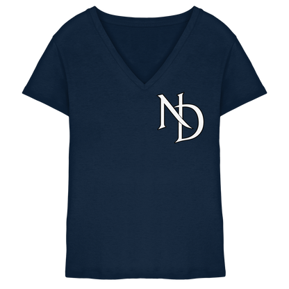 niko_deadmanx Logo - Ladies V-Neck Shirt