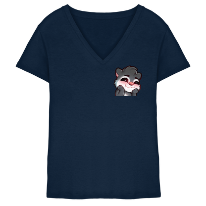 Sennox Cute - Ladies V-Neck Shirt