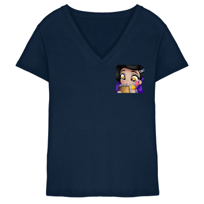 x_Kookie_Moon_x Noted - Ladies V-Neck Shirt