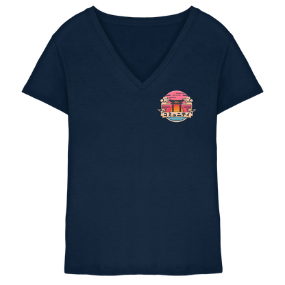 Majin Dhalucard Community Clean - Ladies V-Neck Shirt