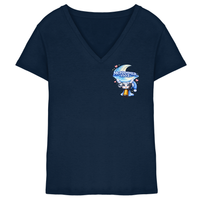 McHammer1502 Logo - Ladies V-Neck Shirt