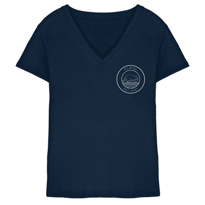 Flipsii_ Logo - Ladies V-Neck Shirt
