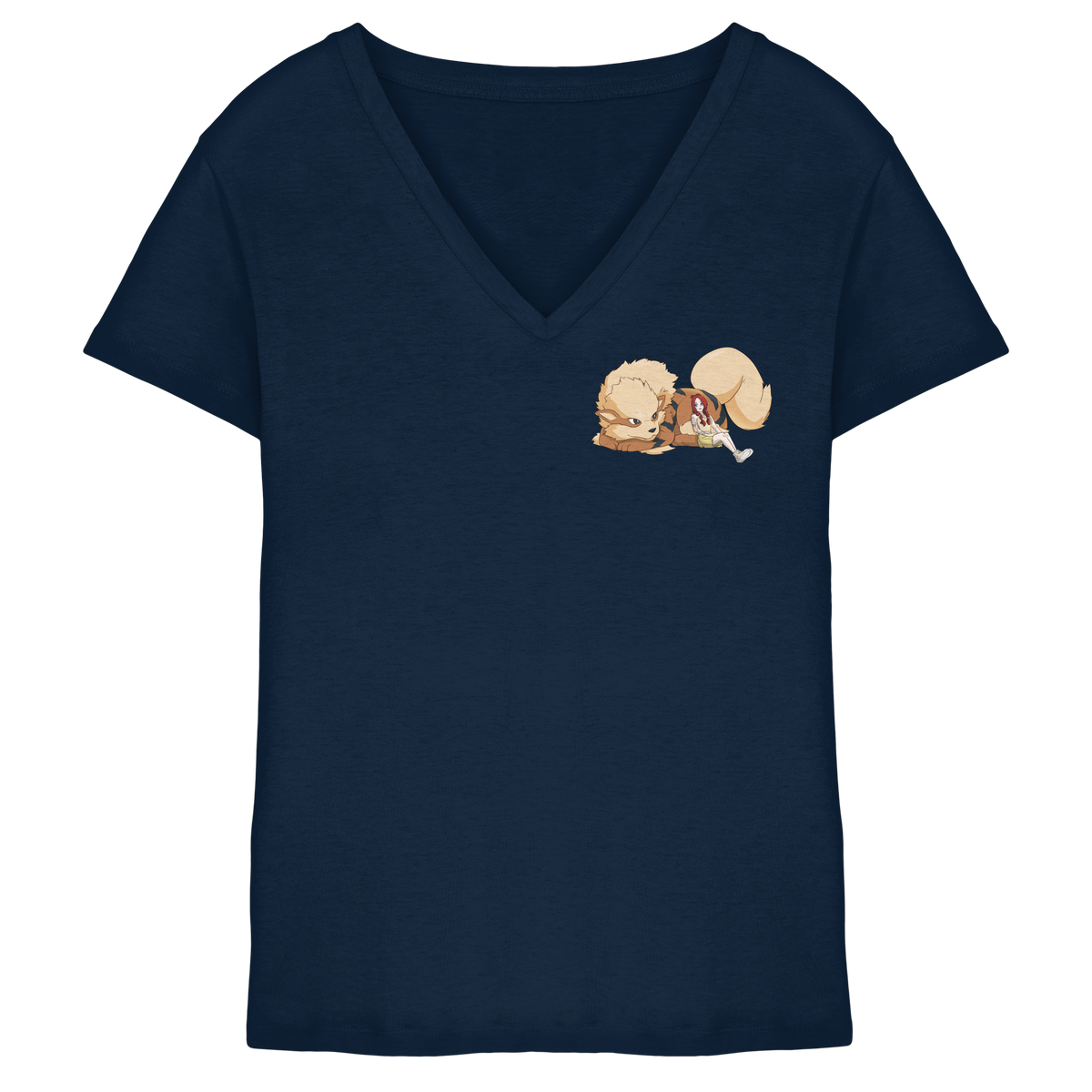 StaceyLucia Feuerhund - Ladies V-Neck Shirt