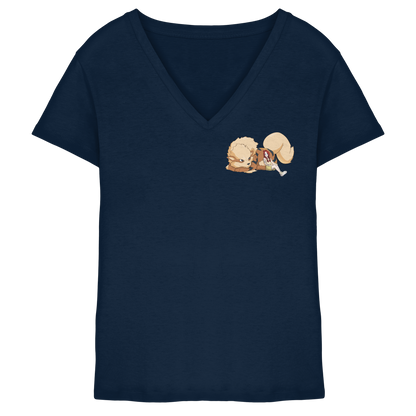 StaceyLucia Feuerhund - Ladies V-Neck Shirt