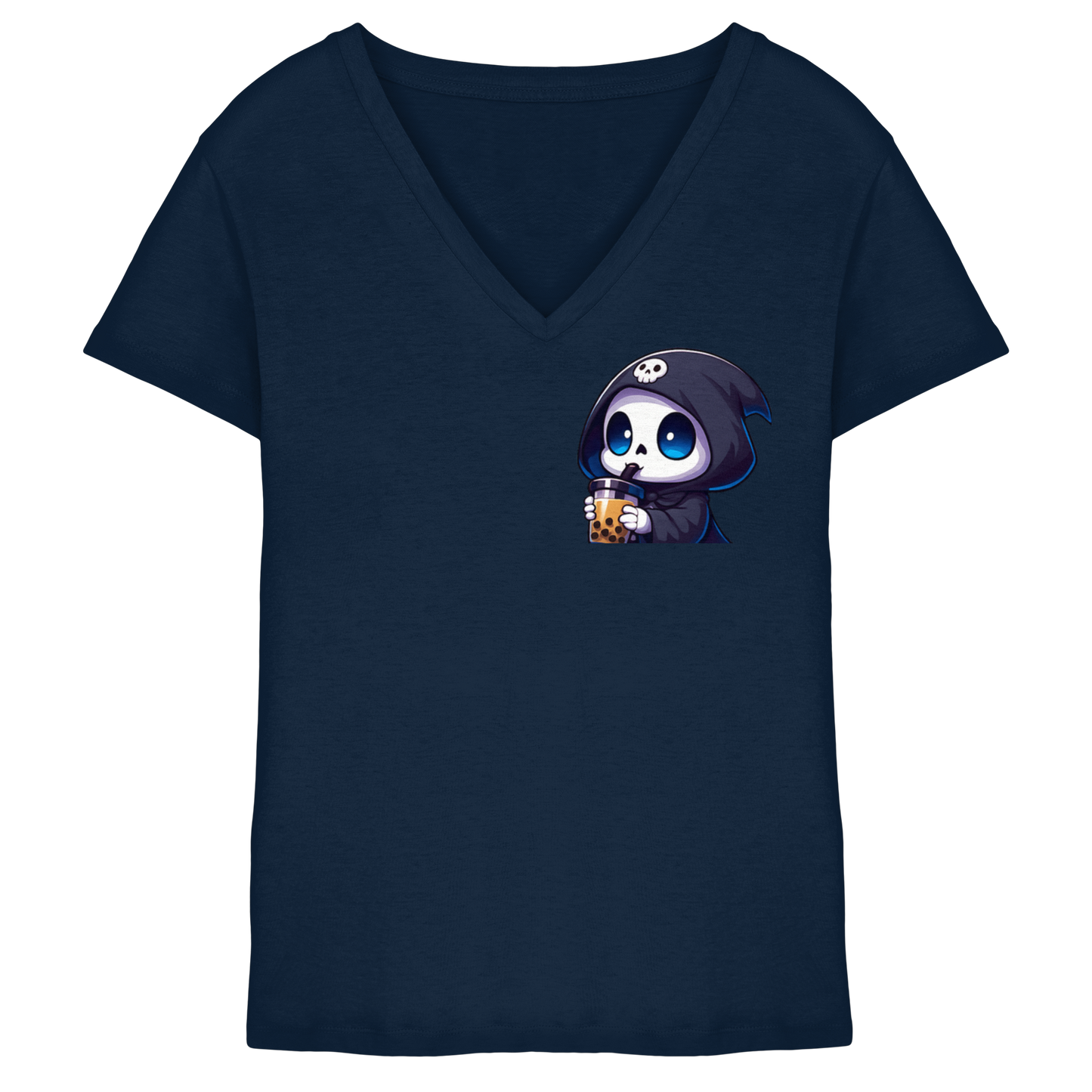 Fabertx Sip - Ladies V-Neck Shirt