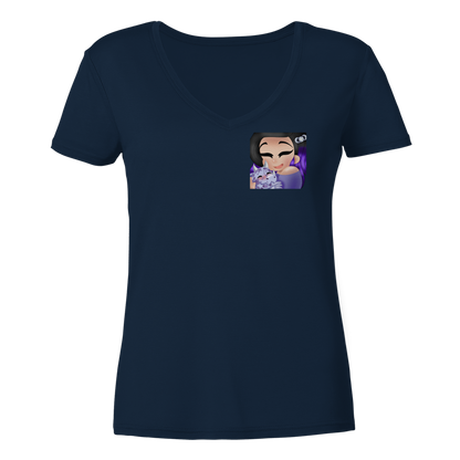 x_Kookie_Moon_x Hug - Ladies V-Neck Shirt