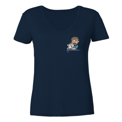 ifyouseekalex hug - Ladies V-Neck Shirt