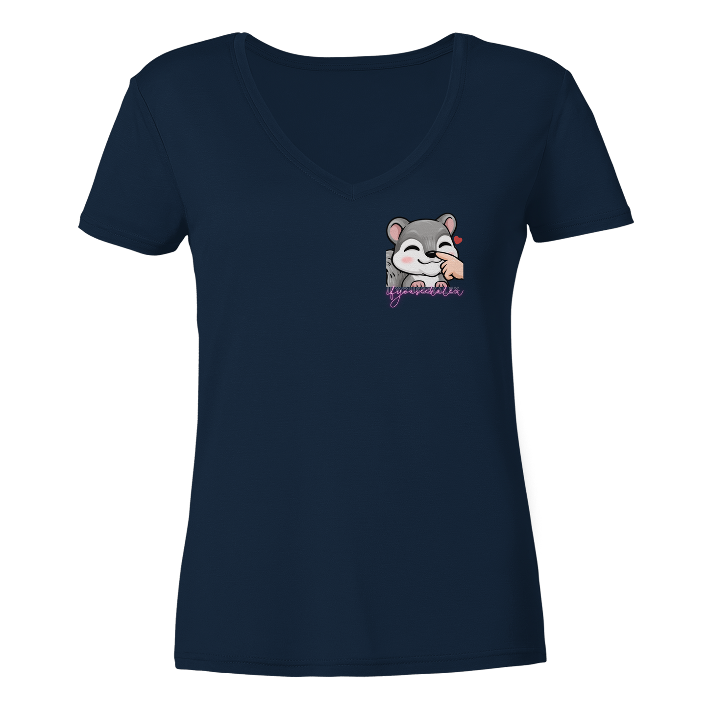 ifyouseekalex poke - Ladies V-Neck Shirt