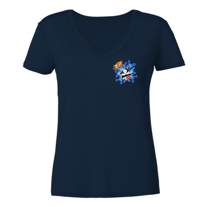 Lord__Frosty RIP - Ladies V-Neck Shirt
