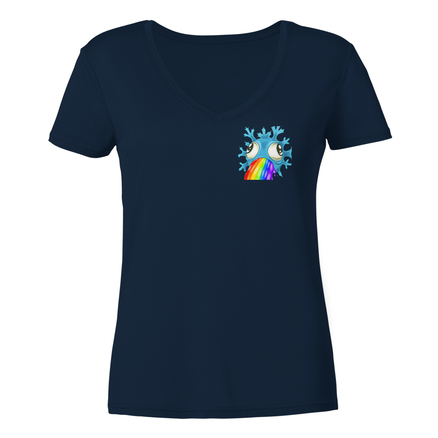 Lord__Frosty Puke - Ladies V-Neck Shirt