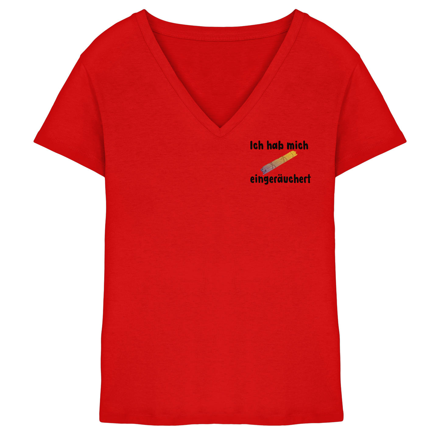 TuulatheCat Eingeräuchert - Ladies V-Neck Shirt