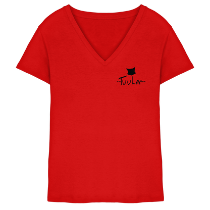 TuulatheCat Straytuula - Ladies V-Neck Shirt