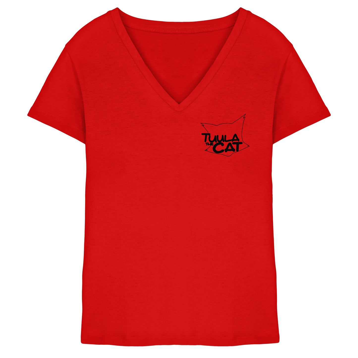 TuulatheCat Tuulogo - Ladies V-Neck Shirt