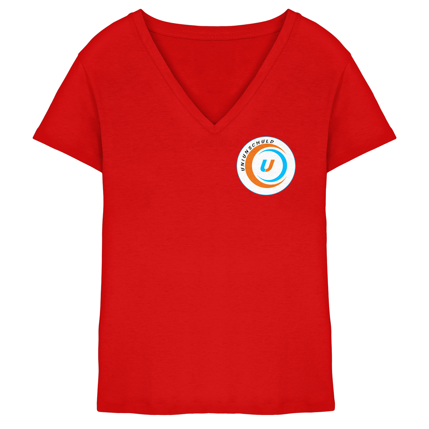 UniUnschuld Logo - Ladies V-Neck Shirt