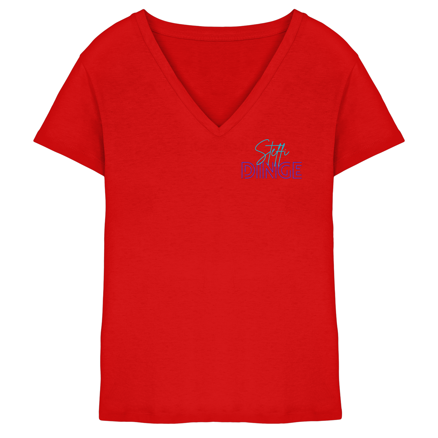 Steffinesse Dinge - Ladies V-Neck Shirt