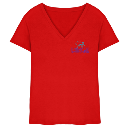 Steffinesse Dinge - Ladies V-Neck Shirt