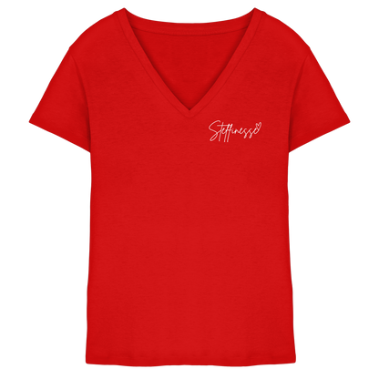 Steffinesse Logo - Ladies V-Neck Shirt