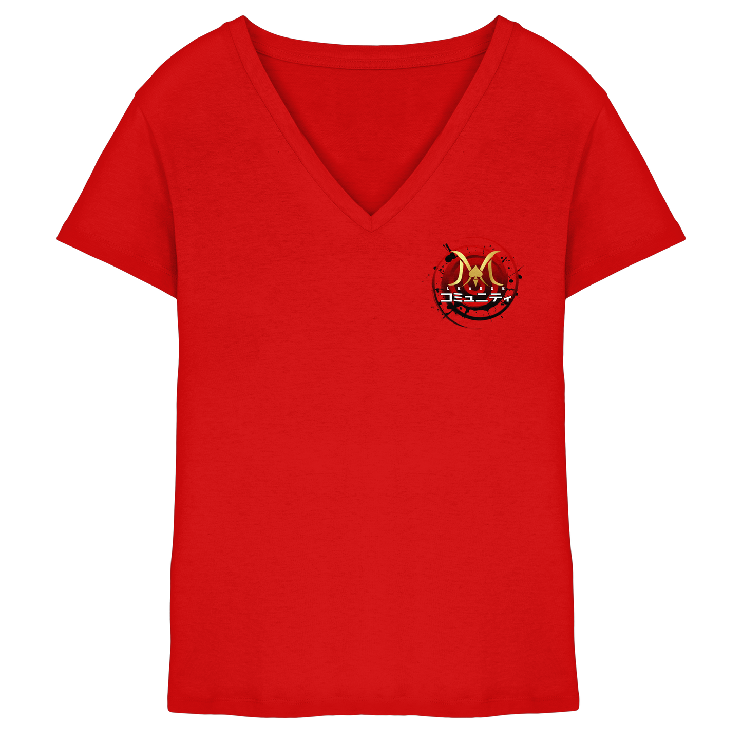 Majin Dhalucard League Logo  - Ladies V-Neck Shirt