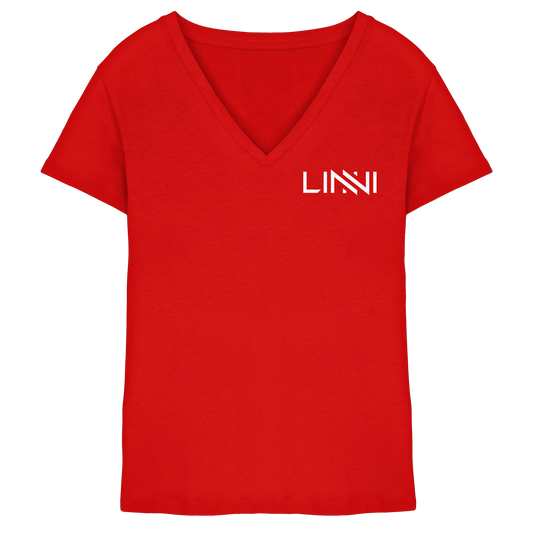 Linni Logo - Ladies V-Neck Shirt