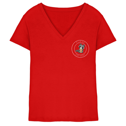 Flipsii_ Jubiläum - Ladies V-Neck Shirt