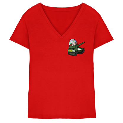 MonaLeesa Stealth - Ladies V-Neck Shirt