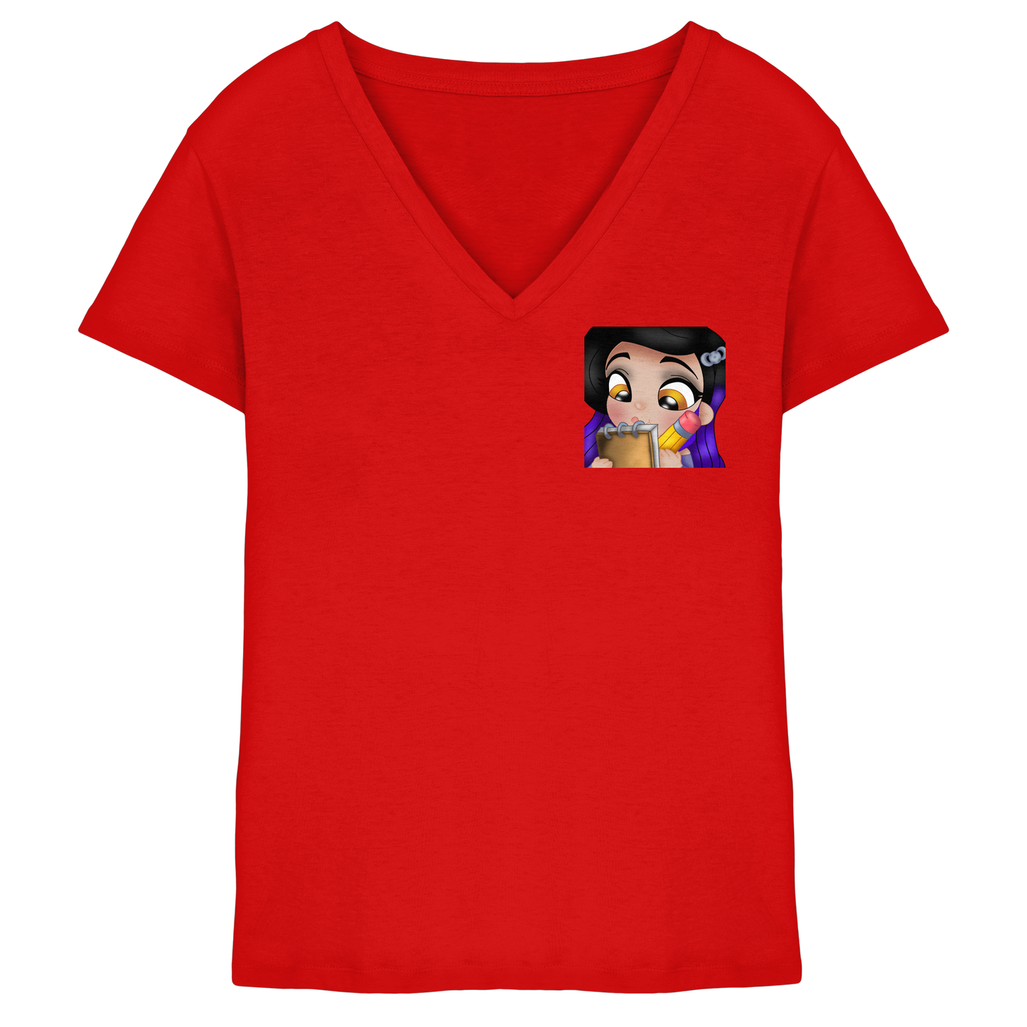 x_Kookie_Moon_x Noted - Ladies V-Neck Shirt