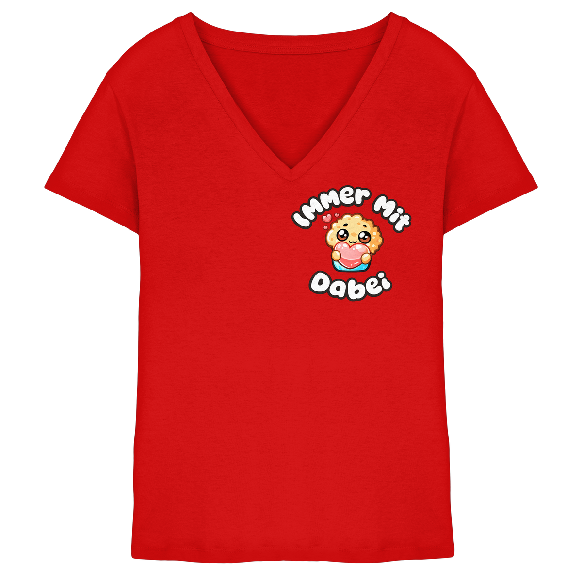 TaaastyMuffin Nom - Ladies V-Neck Shirt