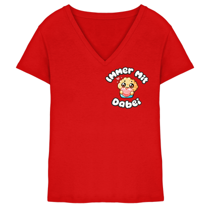 TaaastyMuffin Nom - Ladies V-Neck Shirt