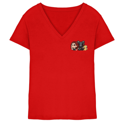 KoRngirL81 Huntress - Ladies V-Neck Shirt