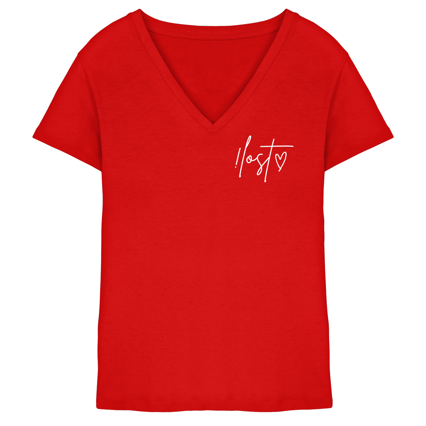 Steffinesse Lost - Ladies V-Neck Shirt